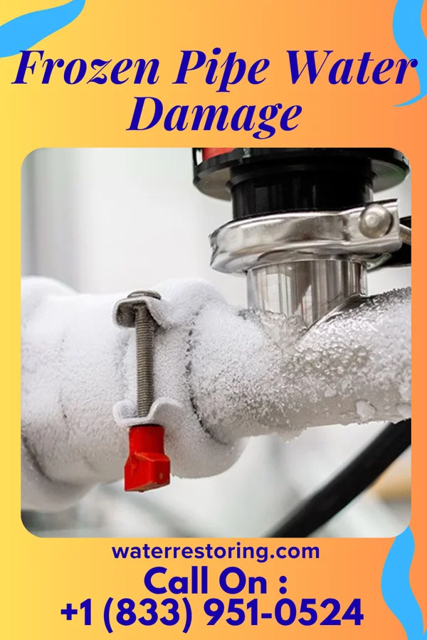 Frozen Pipe Water Damage in Stoddard, WI